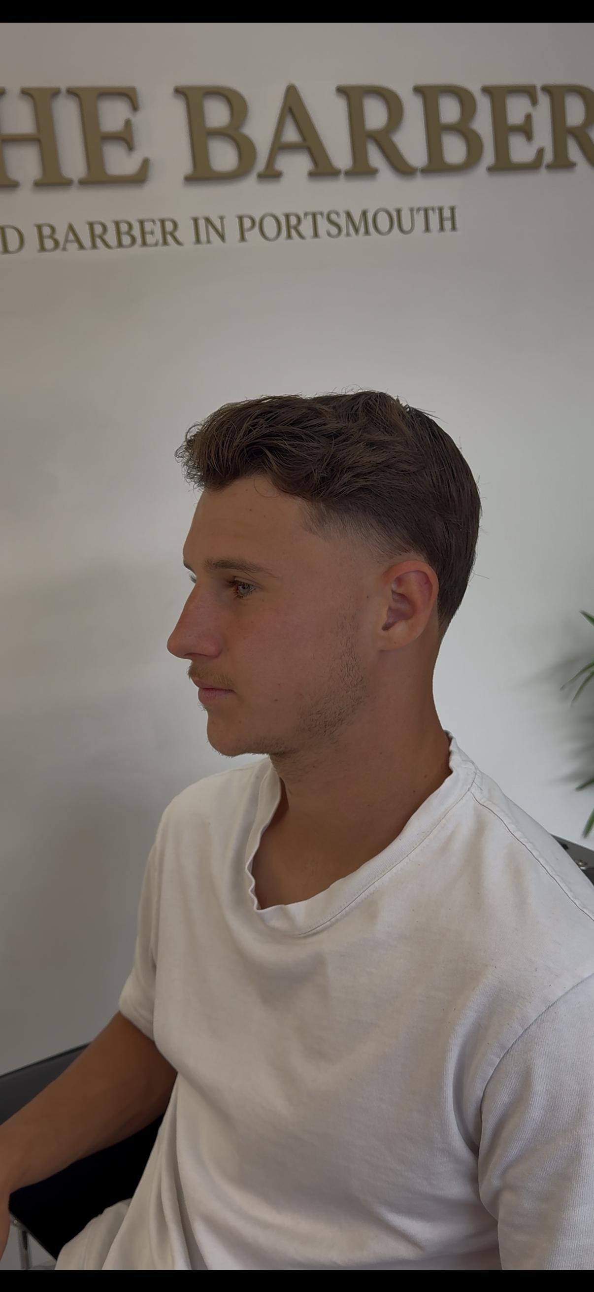 Client haircut 24