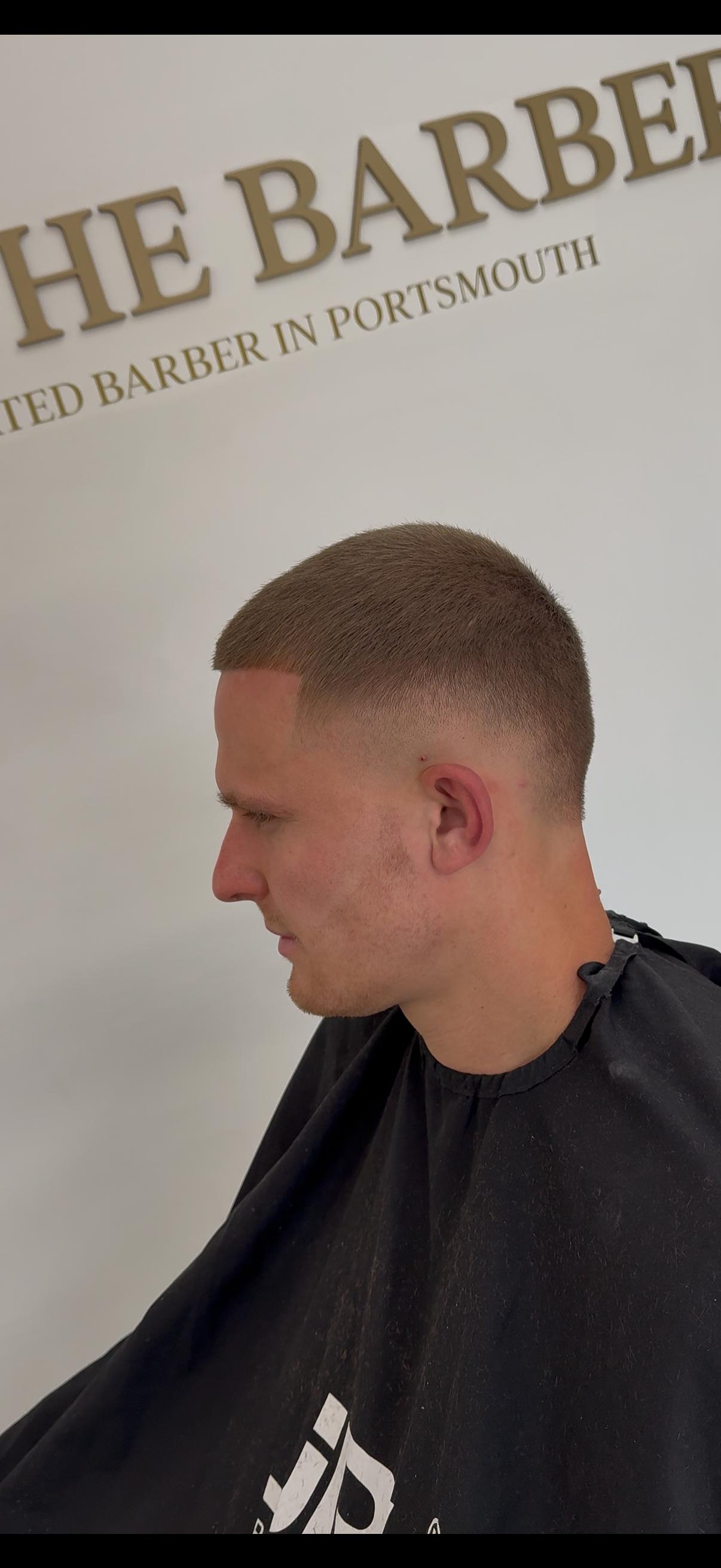 Client haircut 25